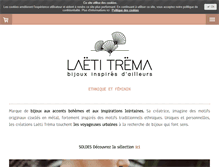 Tablet Screenshot of laetitrema.com
